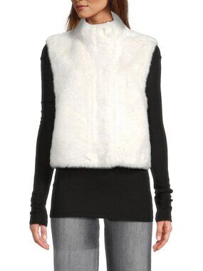 Belle Fare faux fur vest, nwt $2k